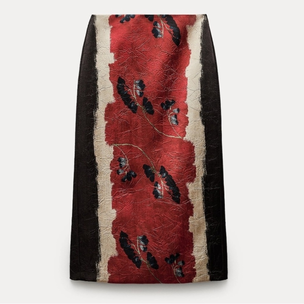 Sold Out Zara Midi Skirt - Bloggers Favorite